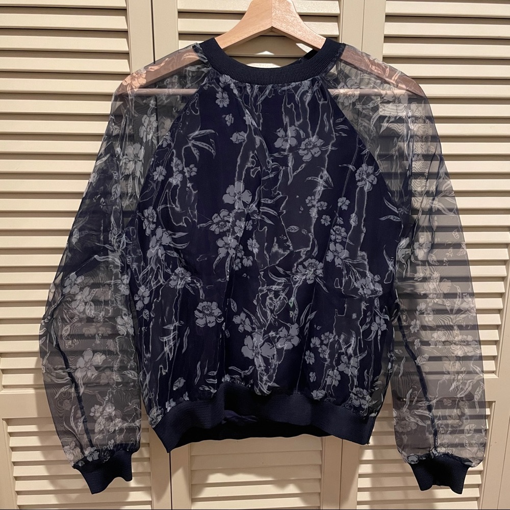 Zara Organza Longsleeve - NWT